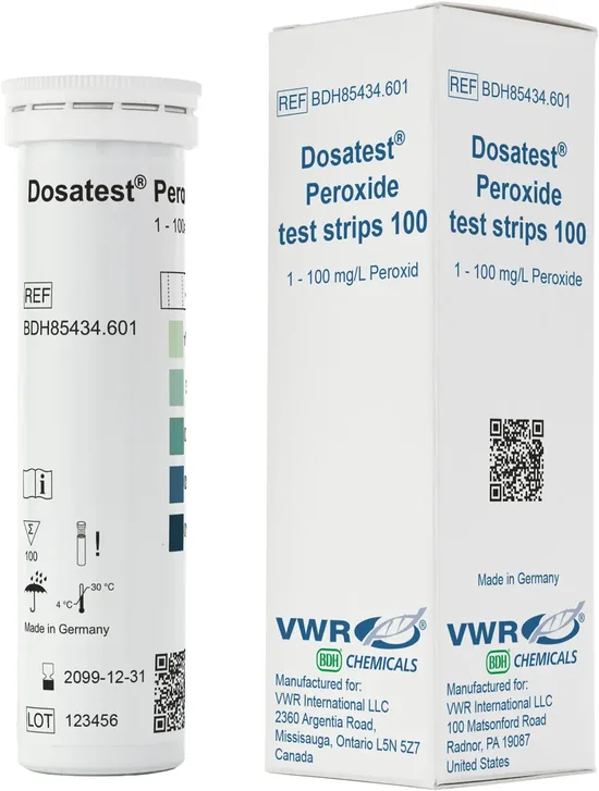 Test strips, peroxide, Dosatest